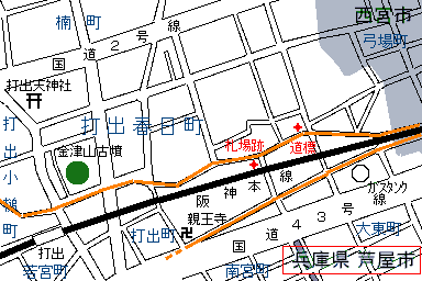昭和の春日町略図
